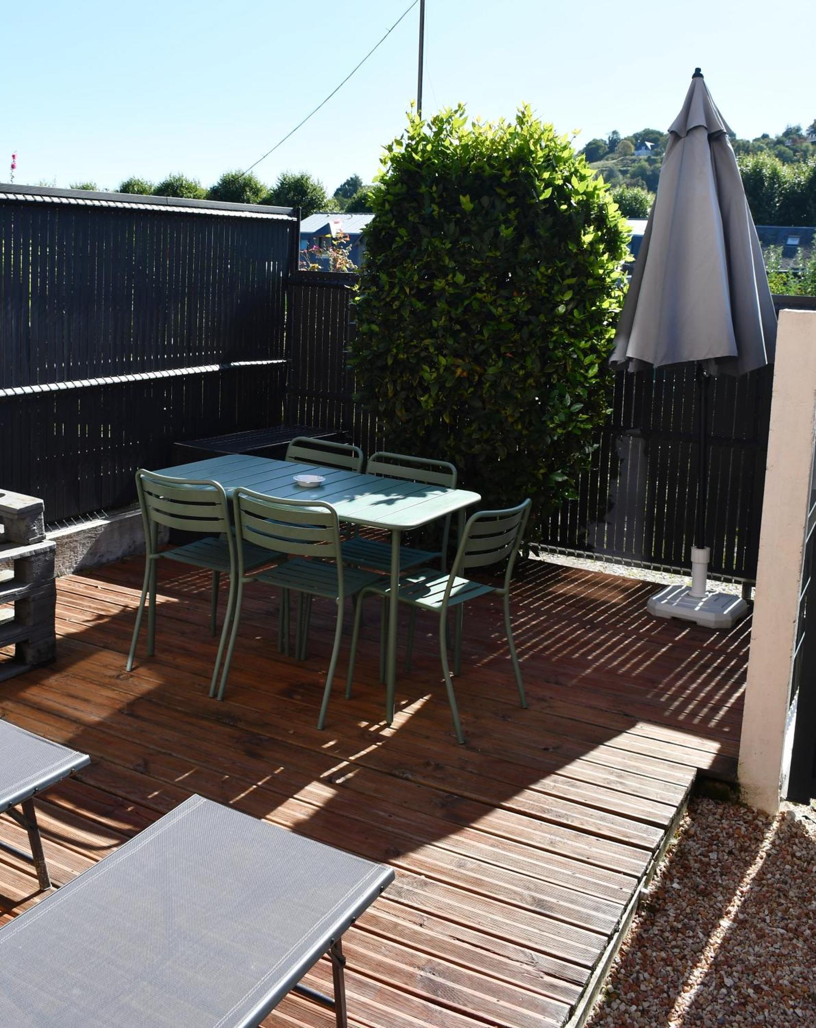 Les Jardins D Et Sa Terrasse Privative Appartement Honfleur