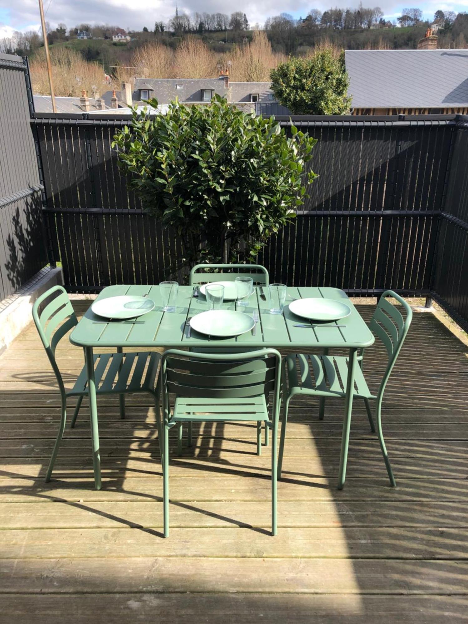 Les Jardins D Et Sa Terrasse Privative Apartment Honfleur
